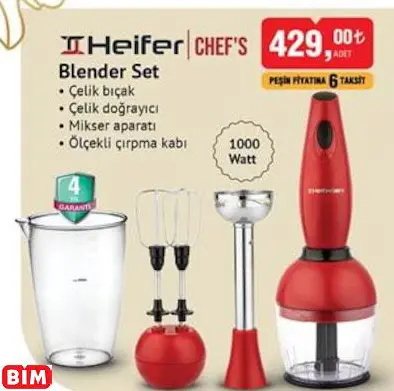 HEİFER CHEF'S BLENDER SET HEİFER CHEF'S BLENDER SET
